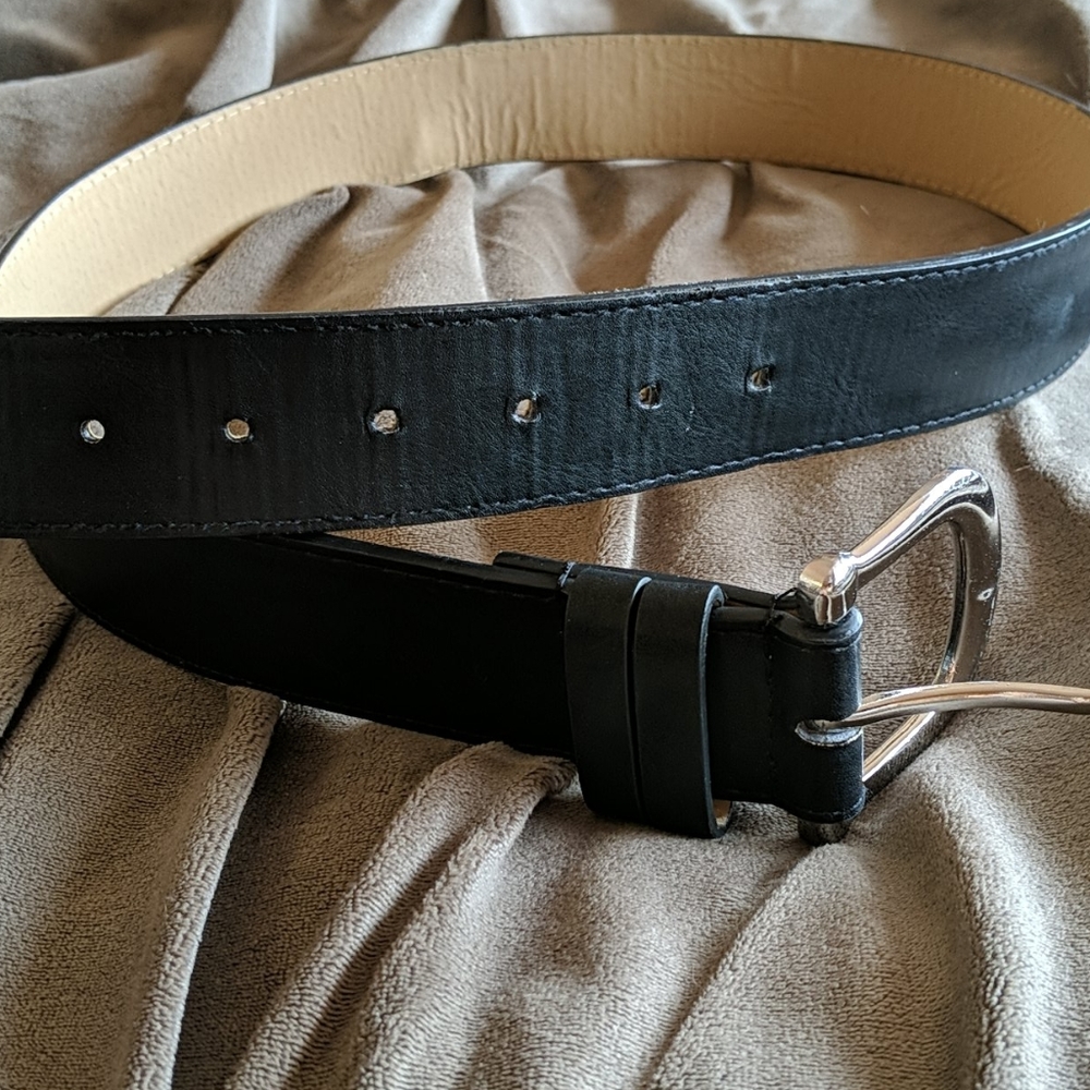 Chunky Black Belt